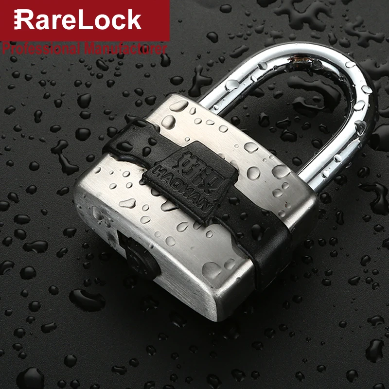 Нержавеющая сталь замок Водонепроницаемый Большие размеры 40 50 мм для