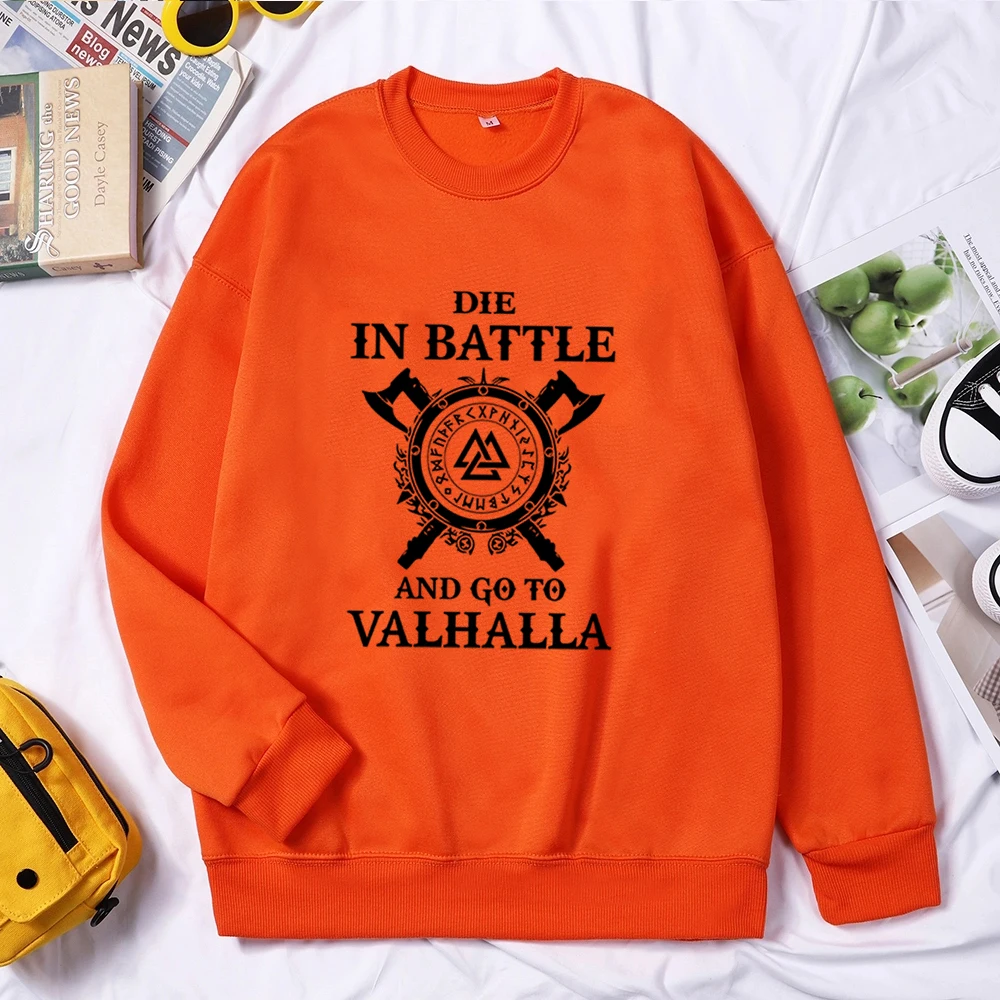 Один Viking худи сыну Одина умереть в бою и перейдите Valhalla толстовки с капюшоном