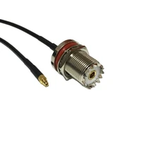new modem coaxial cable uhf female jack nut connector switch mmcx male plug connector rg174 cable 20cm 8inch adapter