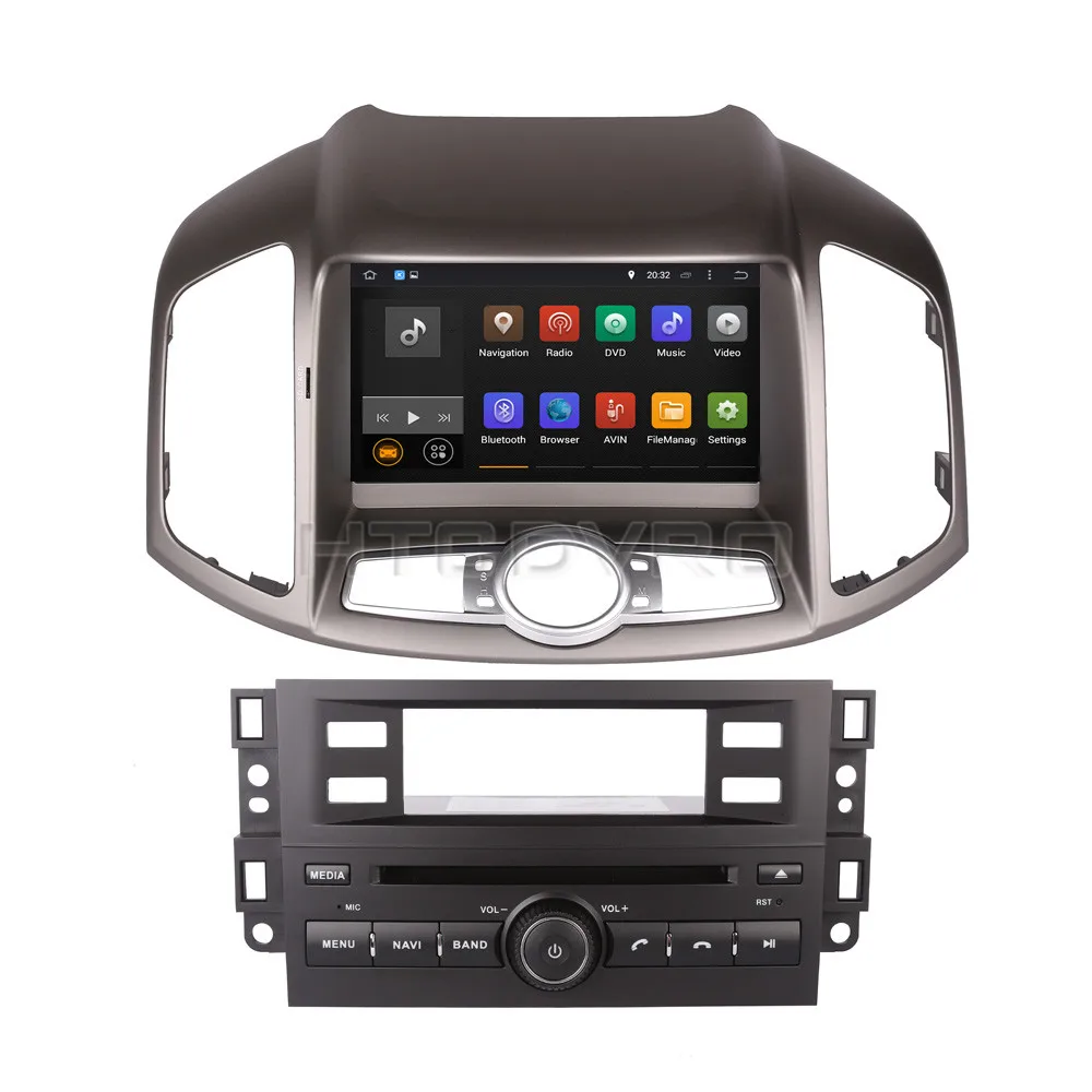 YMODVHT 8 дюймов 4G Восьмиядерный Android 9 0 7 1 автомобильный dvd плеер для Chevrolet Captiva 2006 GPS