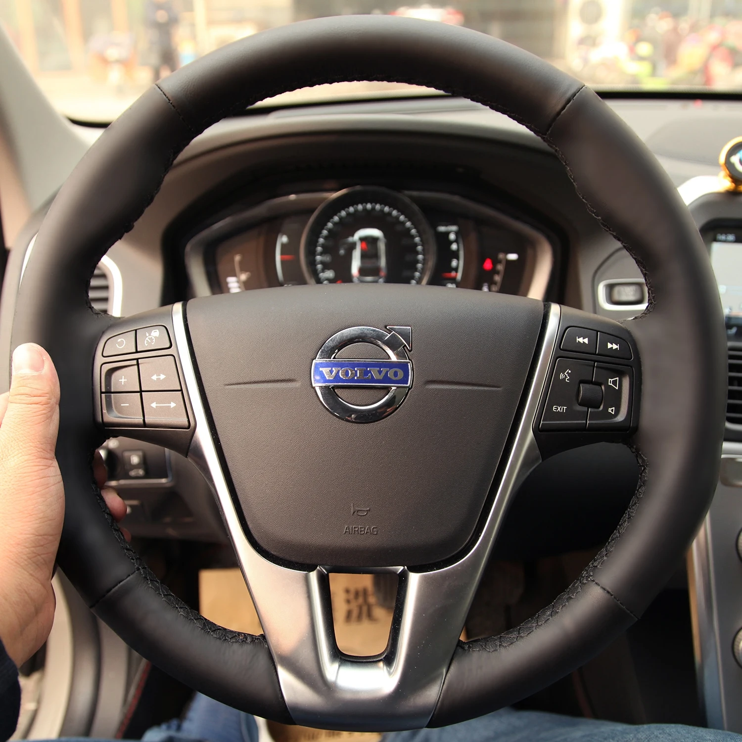 

Сделай Сам, кожа, сшитая вручную, для Volvo V40 XC60 s60l V60 S80L