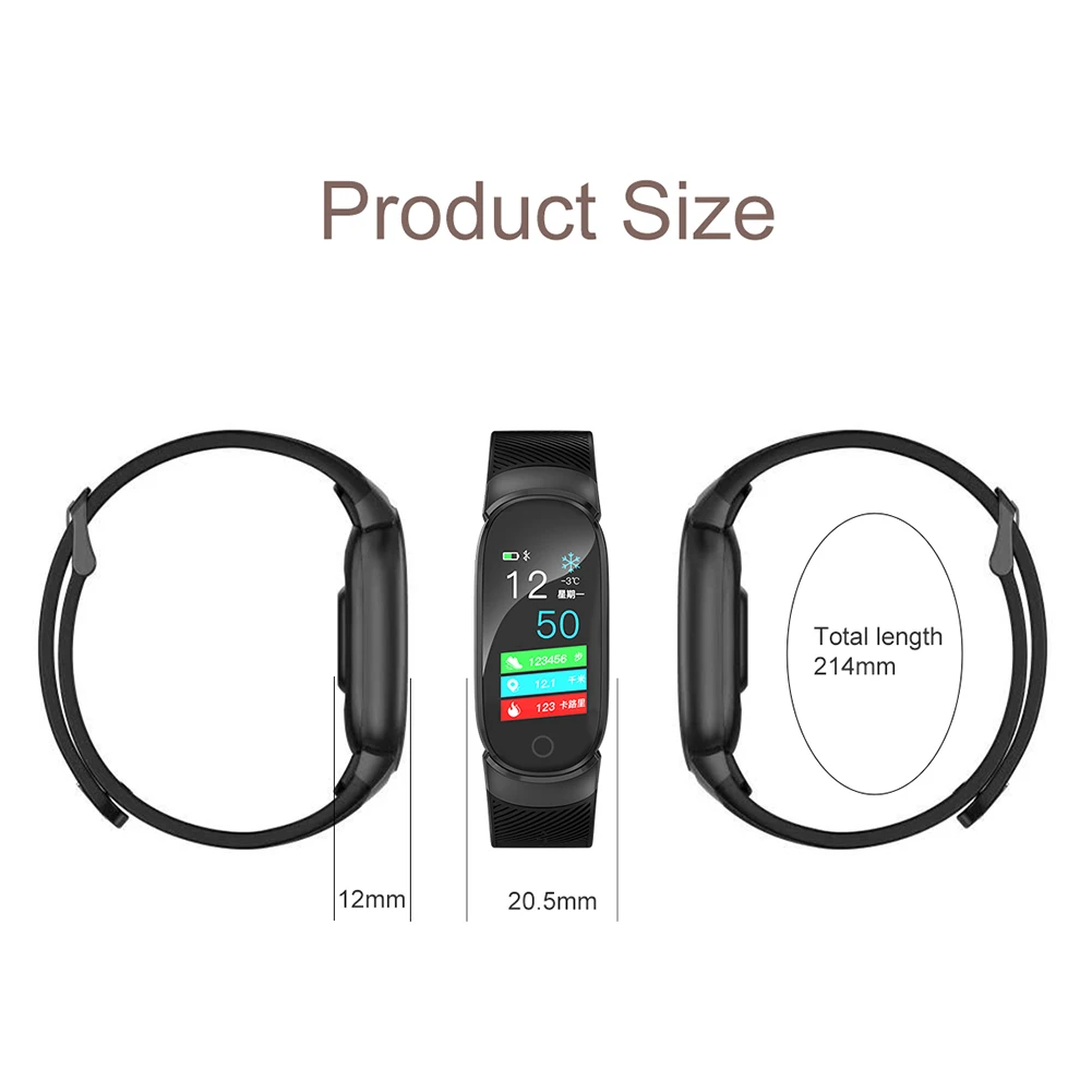 QW16 Смарт часы Спорт Фитнес активности сердечного ритма измеритель артериального