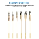 Профессиональная всенаправленная гарнитура Saramonic серии DK6, микрофоны для беспроводных передатчиков, совместимые с RODETASCAMZOOM