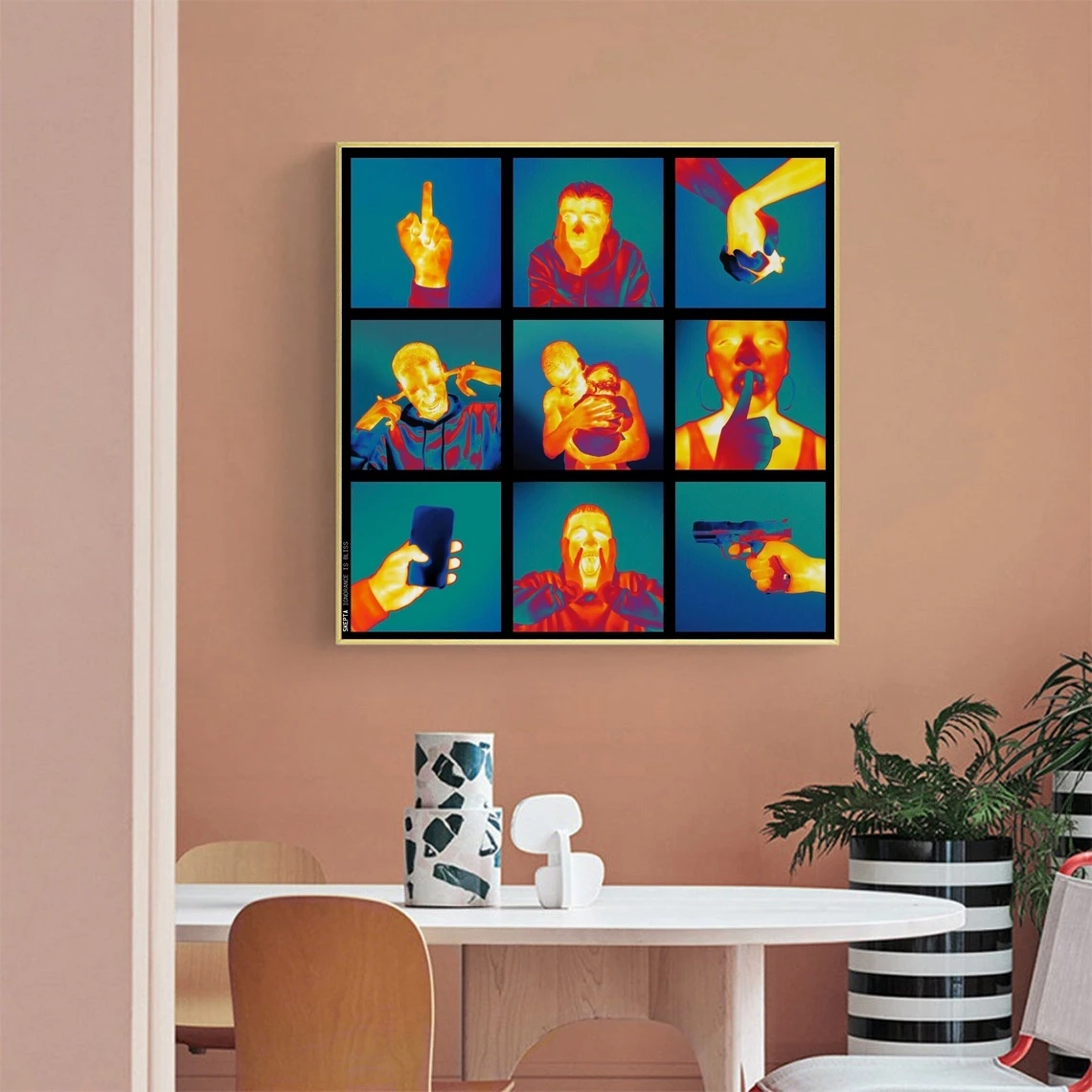 Чехол с музыкальным альбомом с скептитом-невежество-Блисс, постер на холсте, Рэп звезда, поп-рок-певец, домашняя настенная живопись