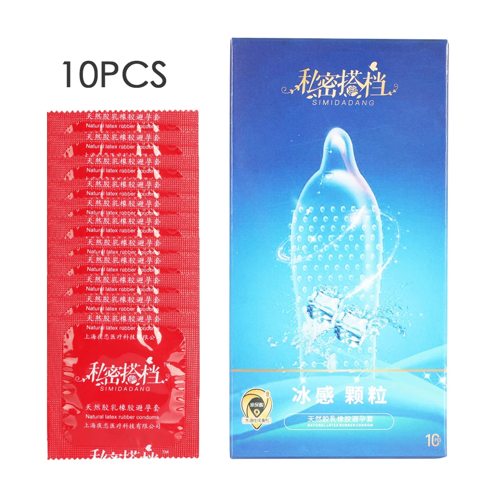52 мм большой размер ультра тонкие ледяные презервативы натуральный латекс