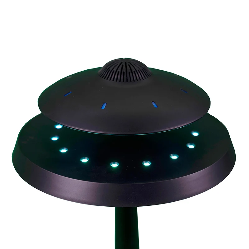 Смарт Bluetooth колонки НЛО Стиль Магнитная подвеска семь цветов светодиодный свет супер бас водонепроницаемый стерео беспроводной зарядки