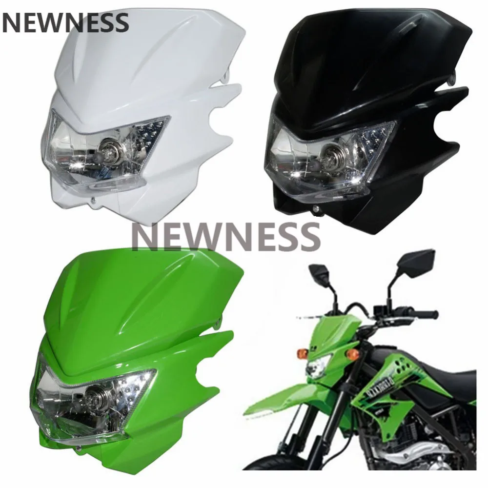 Универсальный мотоциклетный налобный фонарь для Honda 125R 250R CRF 100F 150F XL250 CR Supermoto|headlamps