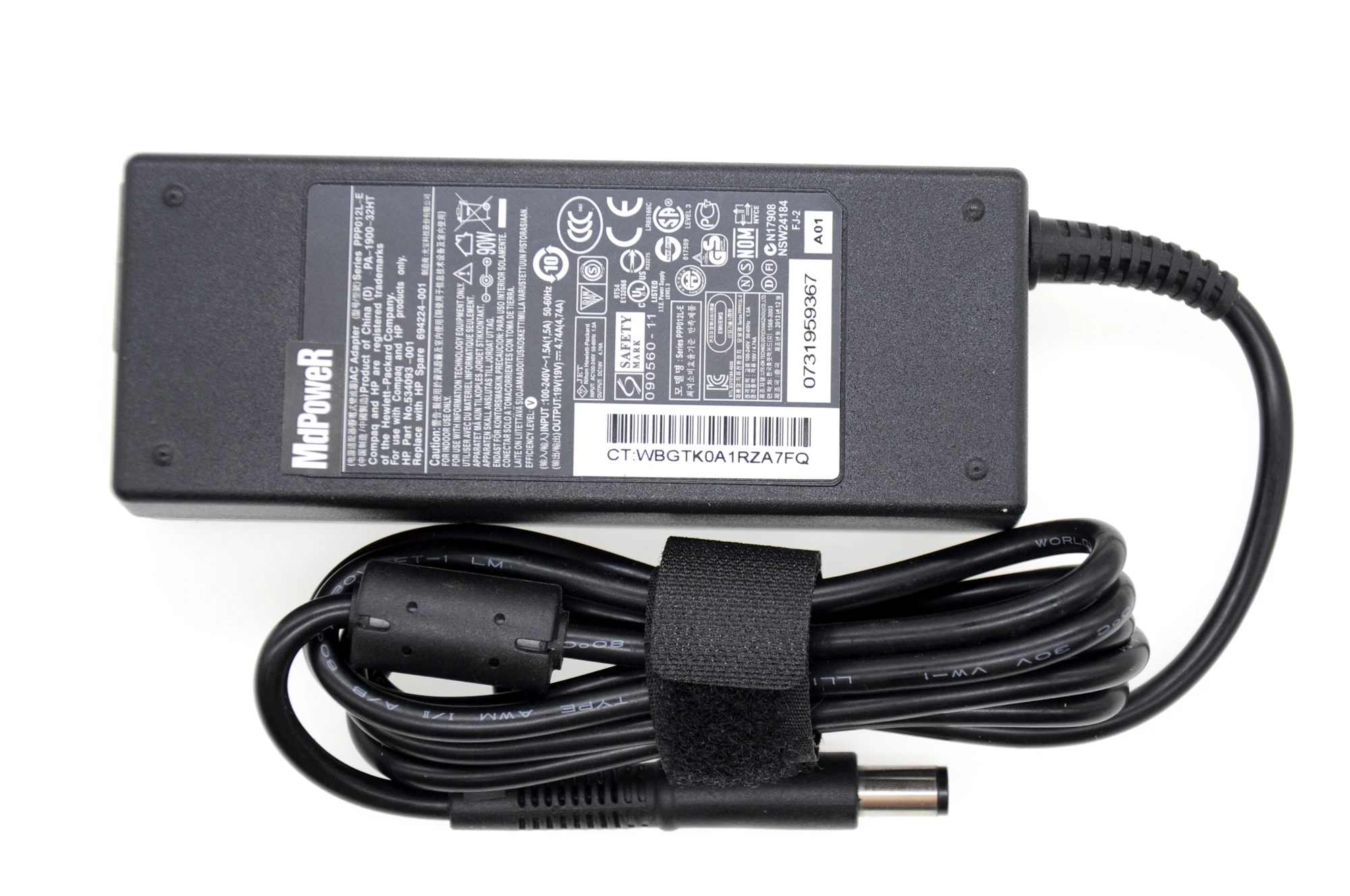 

Original 19V 4.74A AC adapter laptop charger For HP ProBook 4436s 6910P PPP012L-S PA-1900-08H2 PPP012A-S PPP014L-SA PPP012A-S