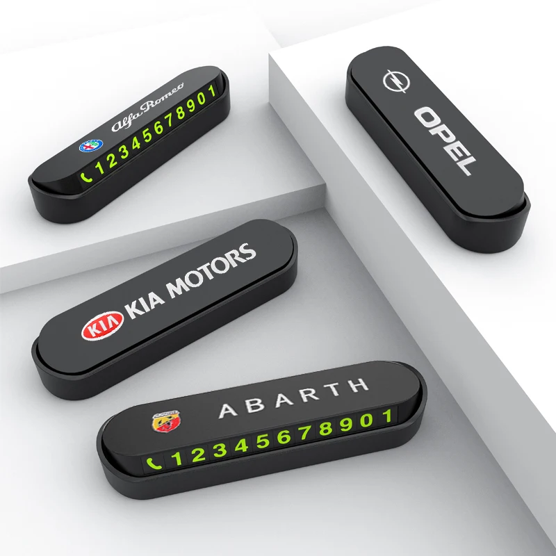 Автомобильная карта с номером 1 шт. аксессуары для остановки парковки Toyota Honda Nissan