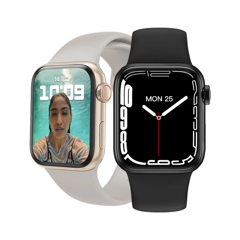 Reloj inteligente deportivo N78, pulsera con pantalla táctil completamente, compatible con llamadas de marcación, frecuencia cardíaca, presión arterial, compatible con Apple y Android, 2022