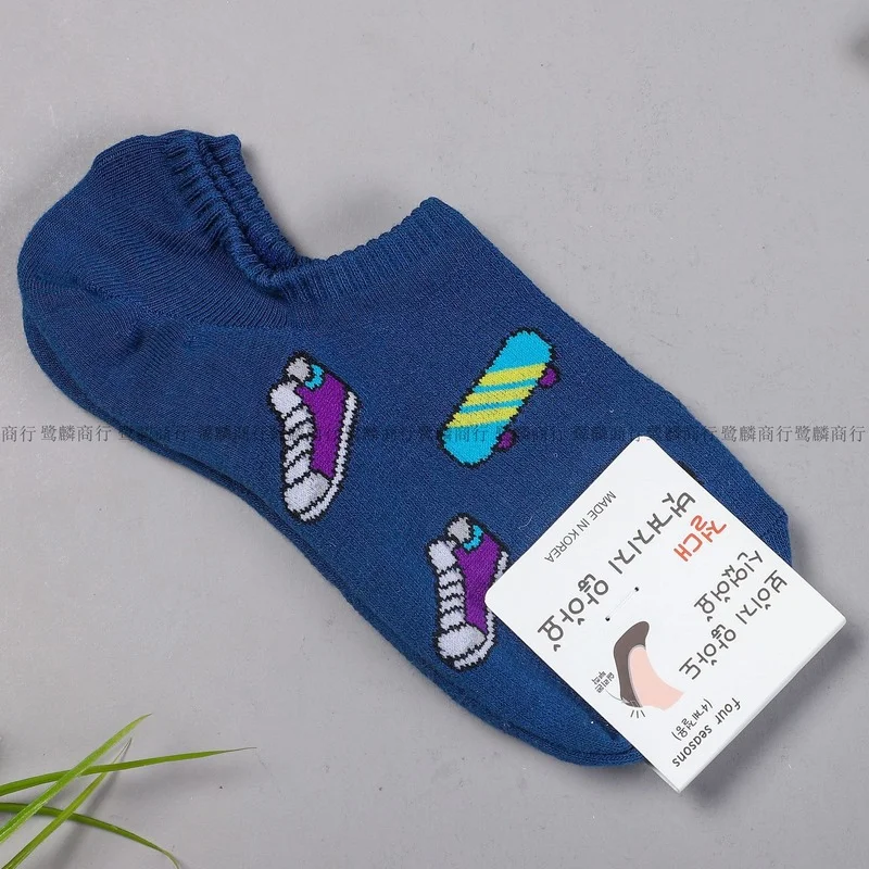 

Women Socks Cotton Skateboard Cartoon Sock Woman Colorful Unisex Ankle Funny Novelty Ladies Spring Summer Female Trendy Sokken