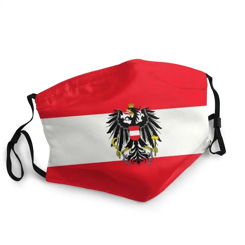 

Моющиеся страна АВСТРИЯ маска с флагом для ухода за кожей лица австрийский Отечественной маска Для мужчин Для женщин Для мужчин против дымк...