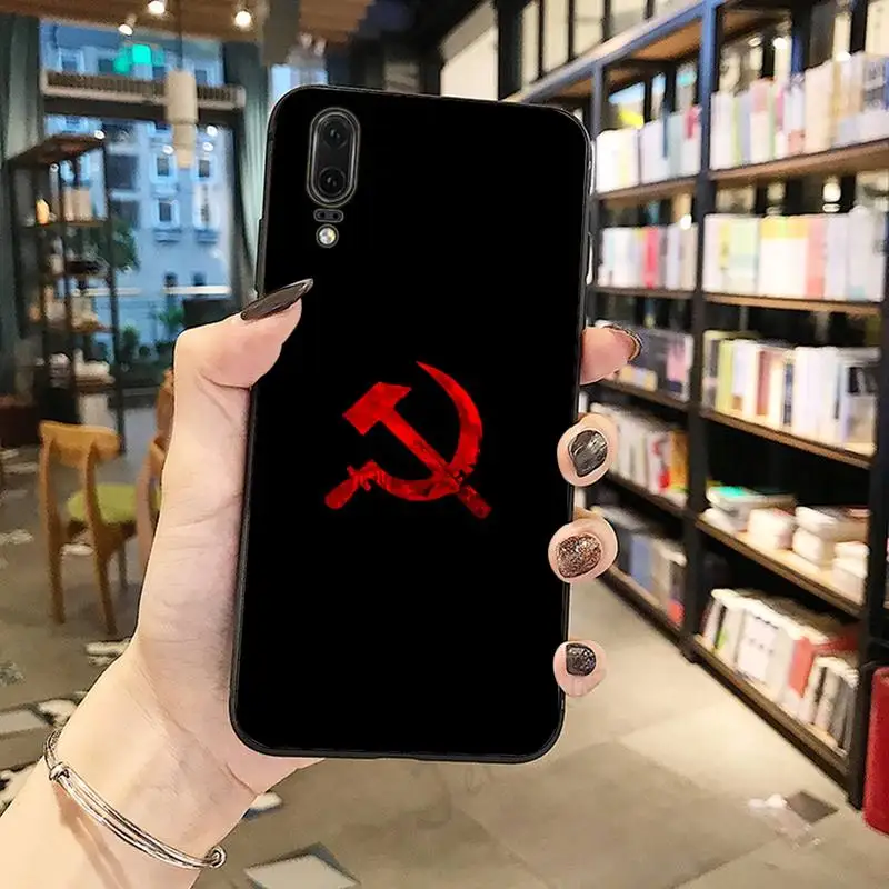 

Soviet Union USSR Flag Phone Case For Huawei honor Mate P 10 20 30 40 Pro 10i 9 10 20 8 x Lite