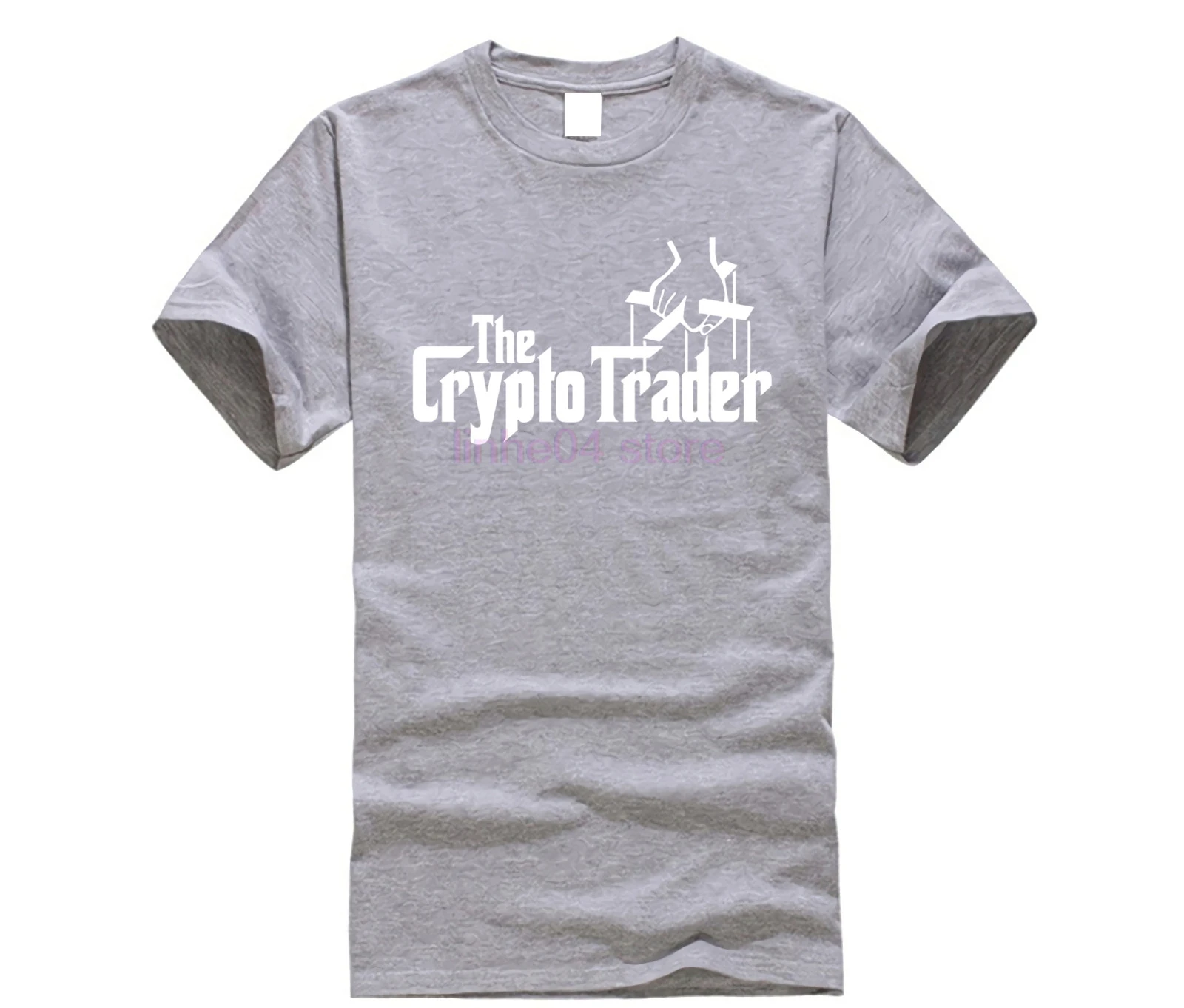 2019 летняя модная футболка с короткими рукавами Crypto Trader-Футболка-Godfather