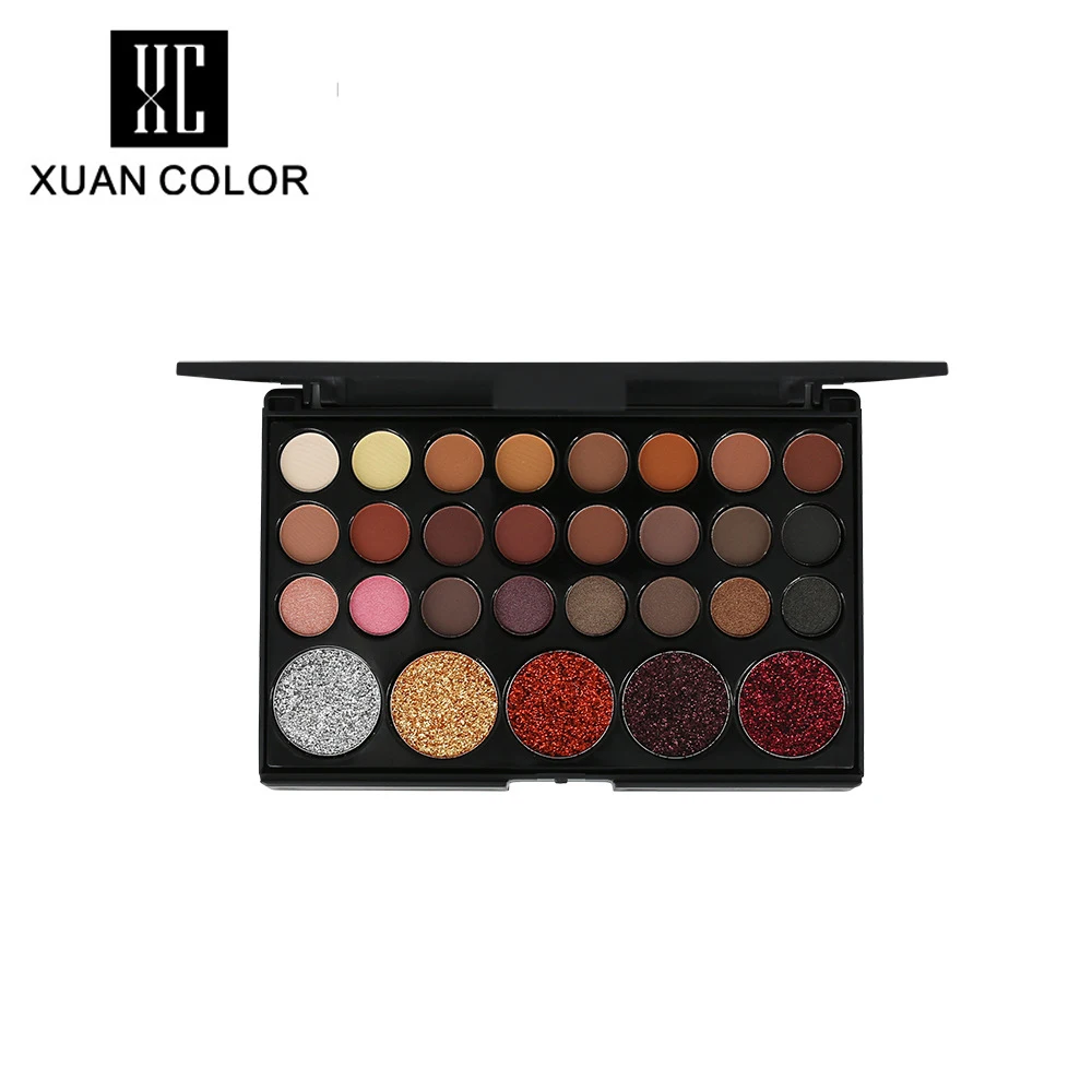 Cosmetics Makeup custom packaging eyeshadow palette private label Matte shimmer eyeshadow 29 color eyeshadow palette