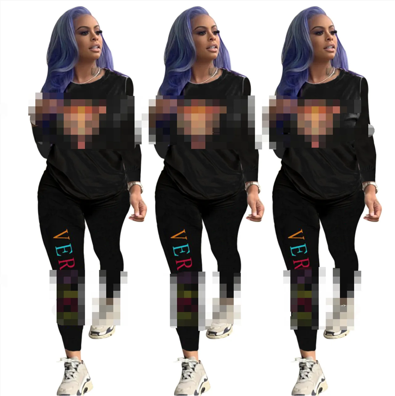 2019 новейший стиль европейский и американский повседневный индивидуальный принт