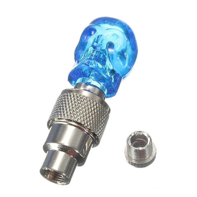 2X колпачок клапана на колесе светодиодный светильник для мотоцикла велосипеда