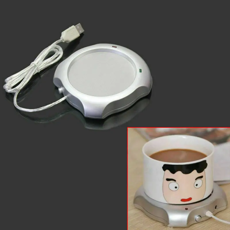 Сплав USB тепло нагреватель теплоизоляция каботажное судно для офиса молоко Чай