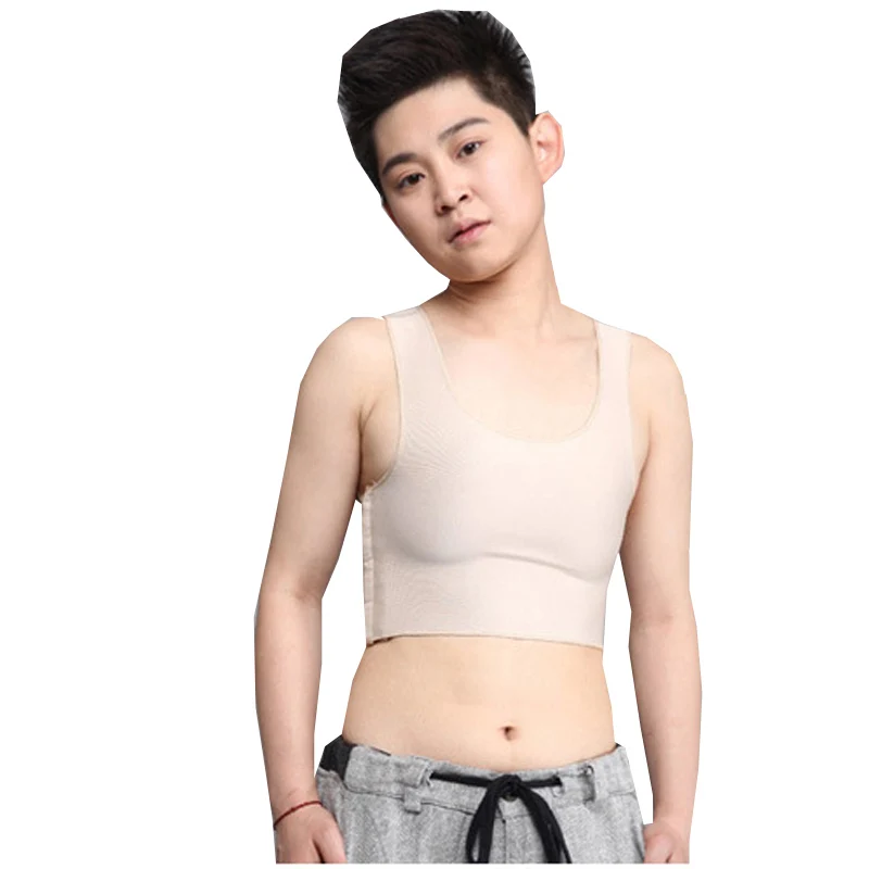 HaleyChan бесшовное нижнее белье полуобхват груди для Tomboy трансгендер лесбиянок Ftm
