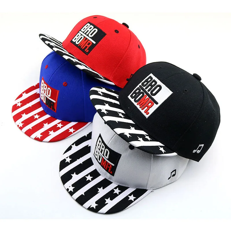 

2021 Kids Baseball Cap Boys Girls Casquette Hip Hop Snapback Flat Caps Gorras Para Mujer Children Boys Gilrs Hats 50-54cm T789