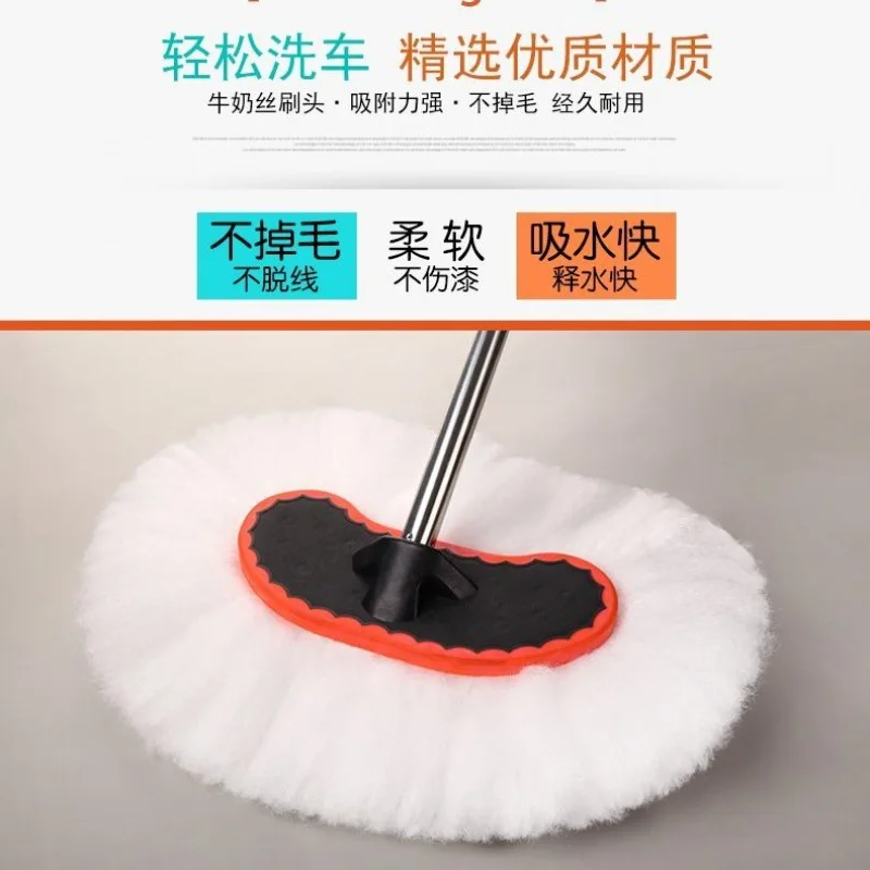 Щетка для мытья автомобиля из мягкого меха Duster Швабра Автомобильная щётка ложки