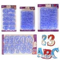 alphabet number letter cake mold diy printing embossing mold 3d cookie biscuit stamp cookie cutter baking accessorie baking mold