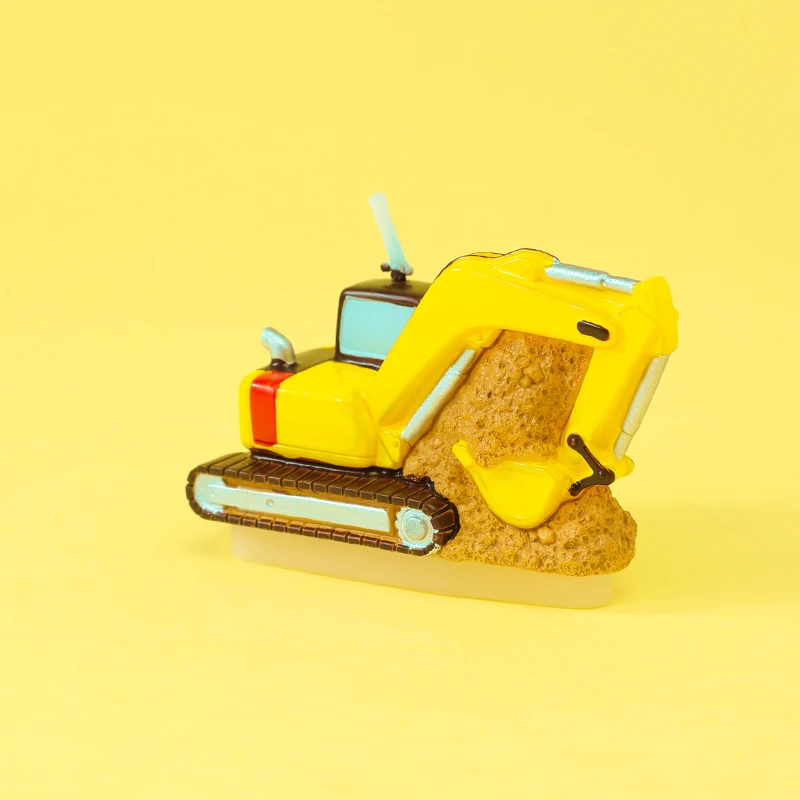 Детские свечи для дня рождения экскаватора подарки детей свадебное украшение