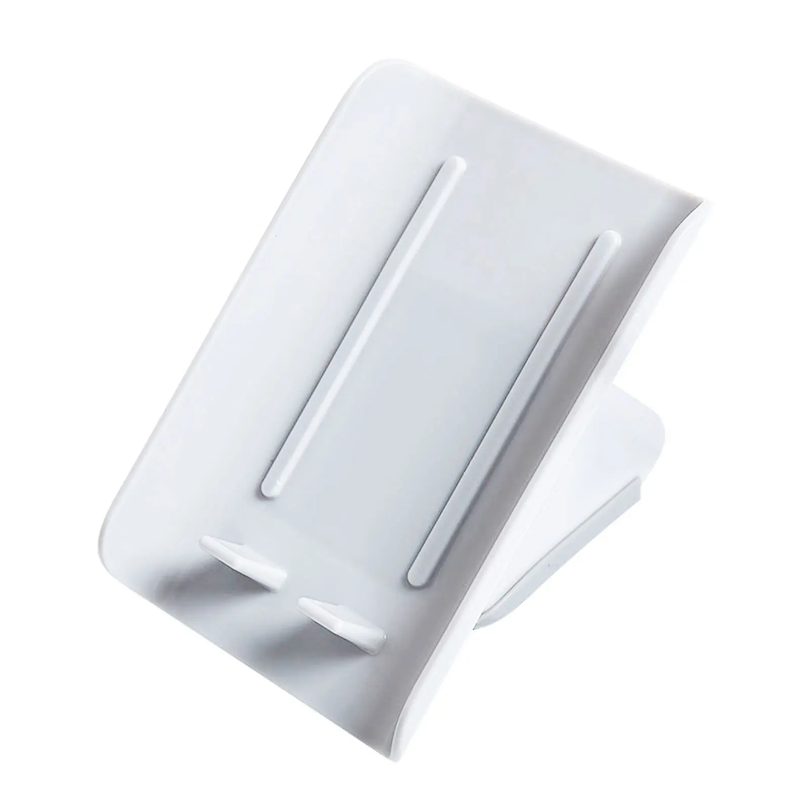 

2pcs Storage Rack Easy Clean Tray Holder Non Slip Bathtub No Drilling Self Draining Soap Dish Home Bathroom Organizer Plastic