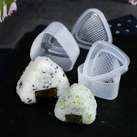 6pcsset kitchen gadgets onigiri set for sushi rolls sushi mold onigiri rice ball bento press maker mold diy tools kitchen acces
