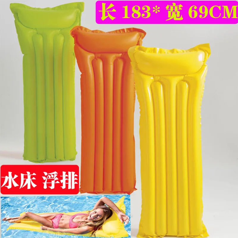 Открытый плавательный круг из спальная кровать Плавание плавающая надувной