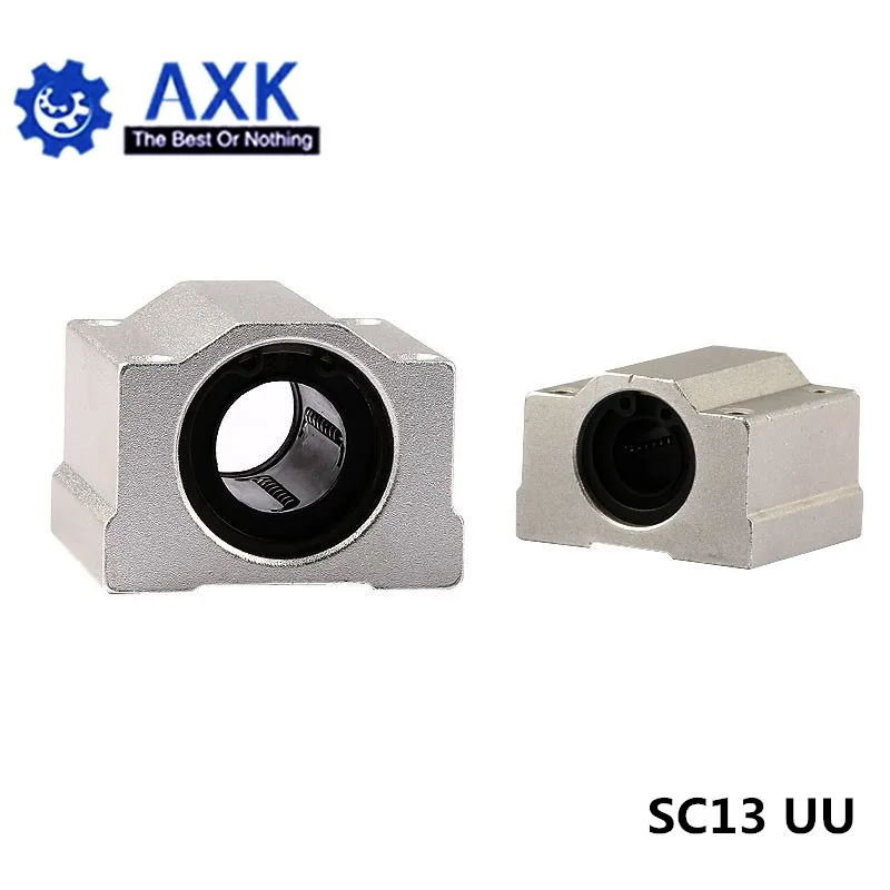 2 шт./лот SC13UU SCS13UU 13 мм линейный Шарикоподшипниковый блок CNC маршрутизатор с LM13UU