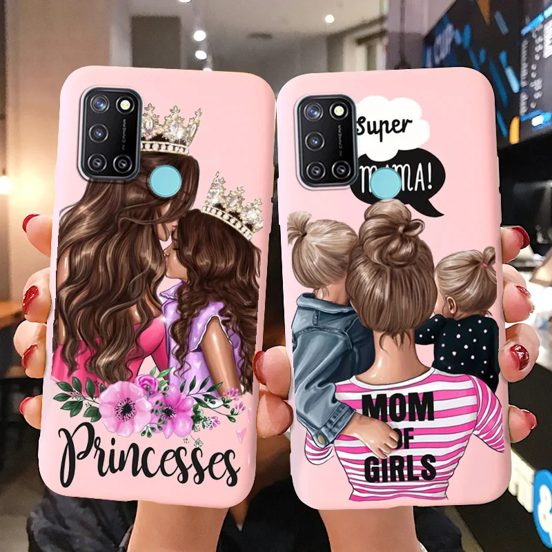 Мягкий силиконовый чехол для Realme C21 7i 5 6 7 8 Pro Super Mom задняя крышка Oppo XT X2 X Lite X7 X50 V3 V5 C2