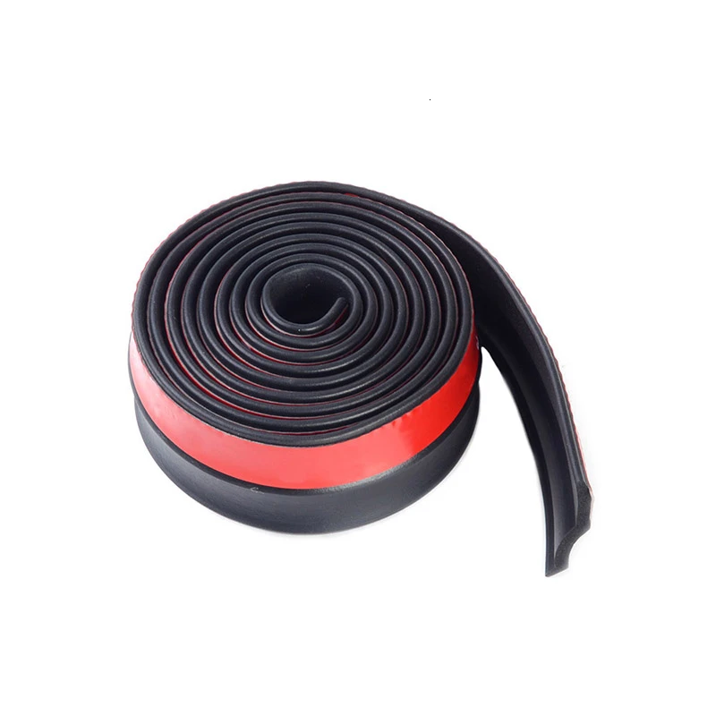 Полоска для бампера SPEEDWOW резиновая накладка автомобильного 2 5 м из углеродного