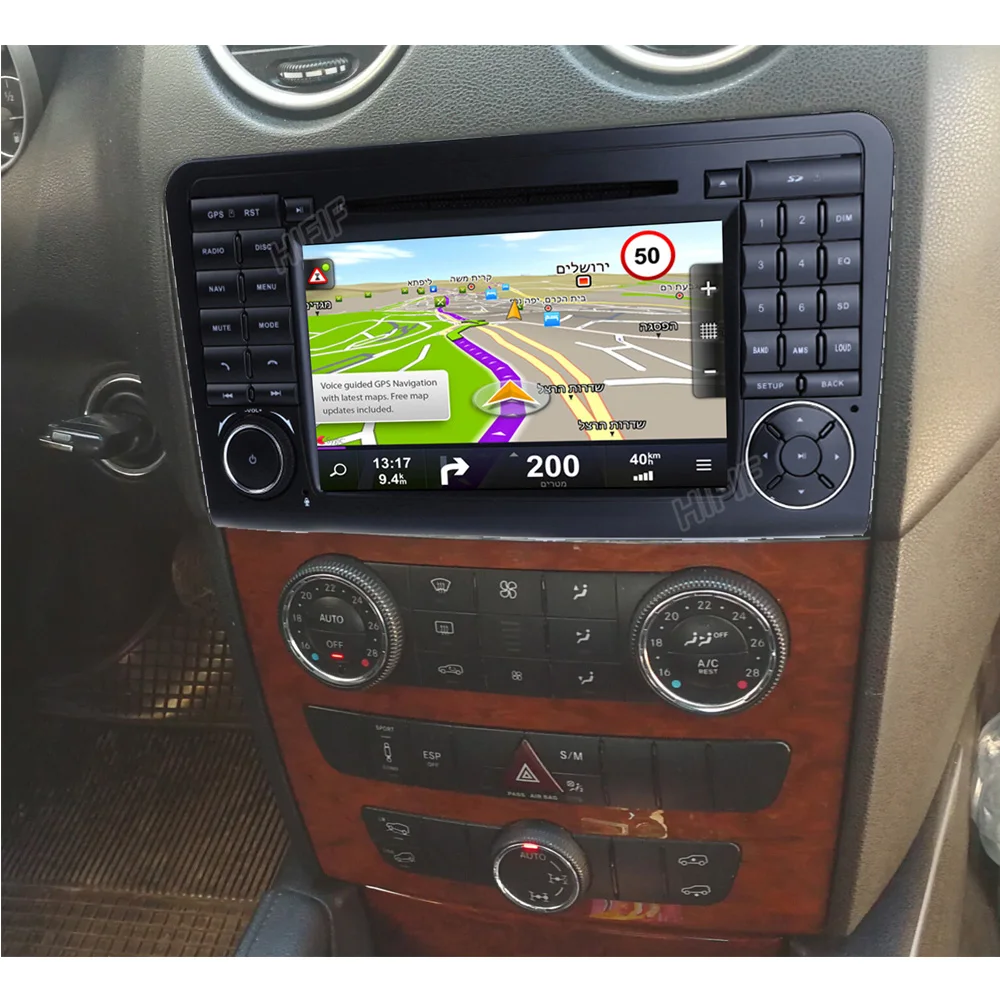PX5 IPS Android 10 4G 8 ядер/Автомобильный dvd плеер на основе ANDROID для Mercedes Benz GL ML CLASS W164 ML350