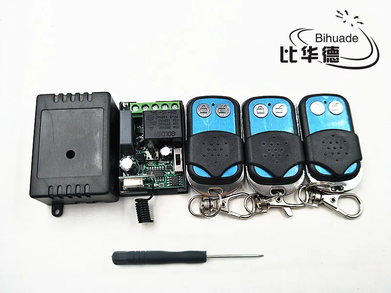 1-канальный радиочастотный беспроводной пульт дистанционного управления