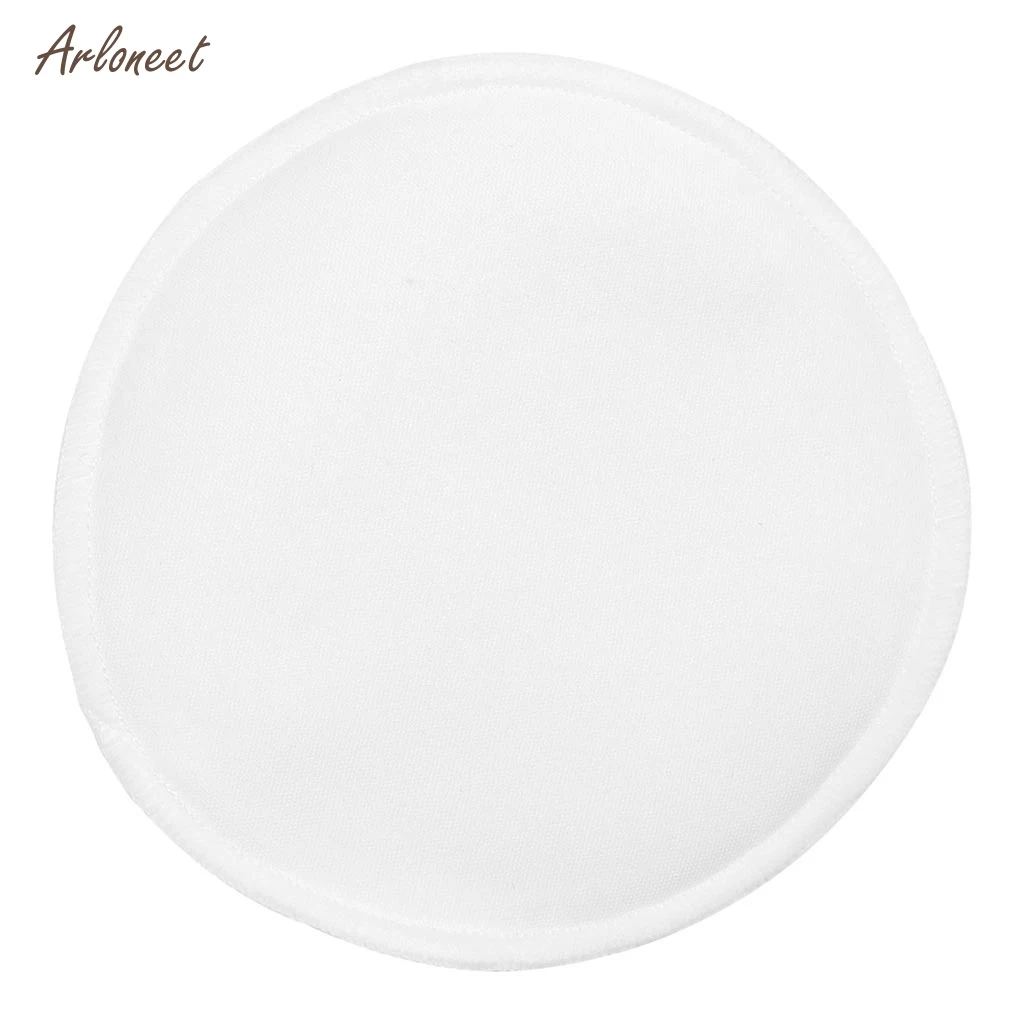 

ARLONEET 10Pcs 12CM Feeding Breast Pads Soft Absorbent Cotton Washable Reusable Breastfeeding Breast Nursing Pads Nursing Pads