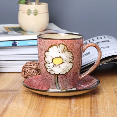 Корейская простая керамическая кофейная чашка японская керамика чайная