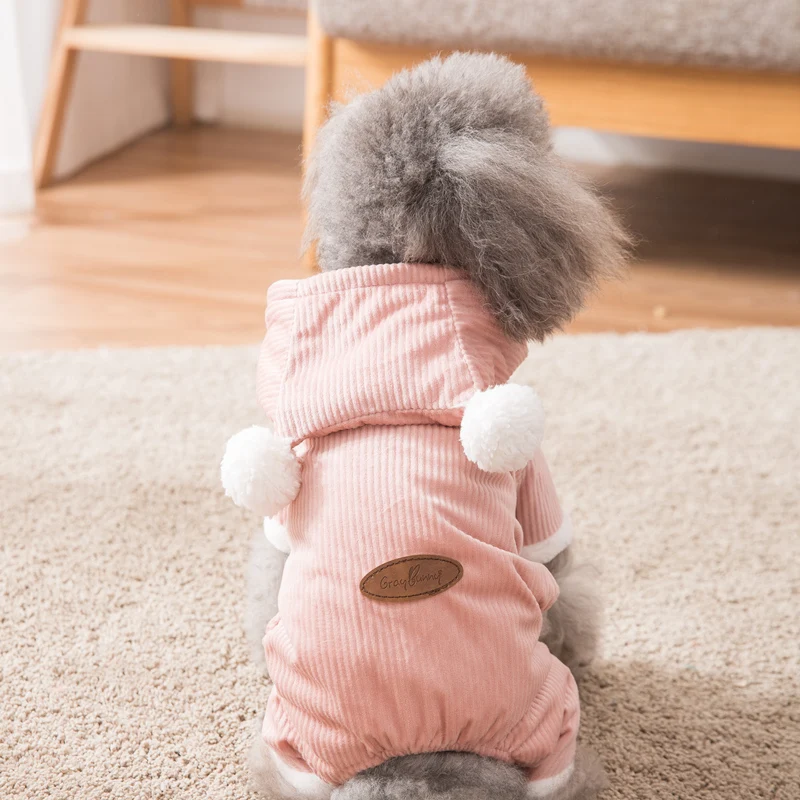 Hipidog Новое поступление Рождественская Одежда для собак с капюшоном флисовое