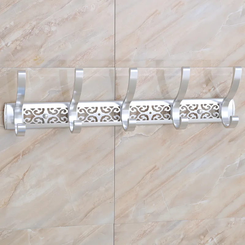 Наружное пространство алюминиевая одежда крючок ряд крюк настенное украшение