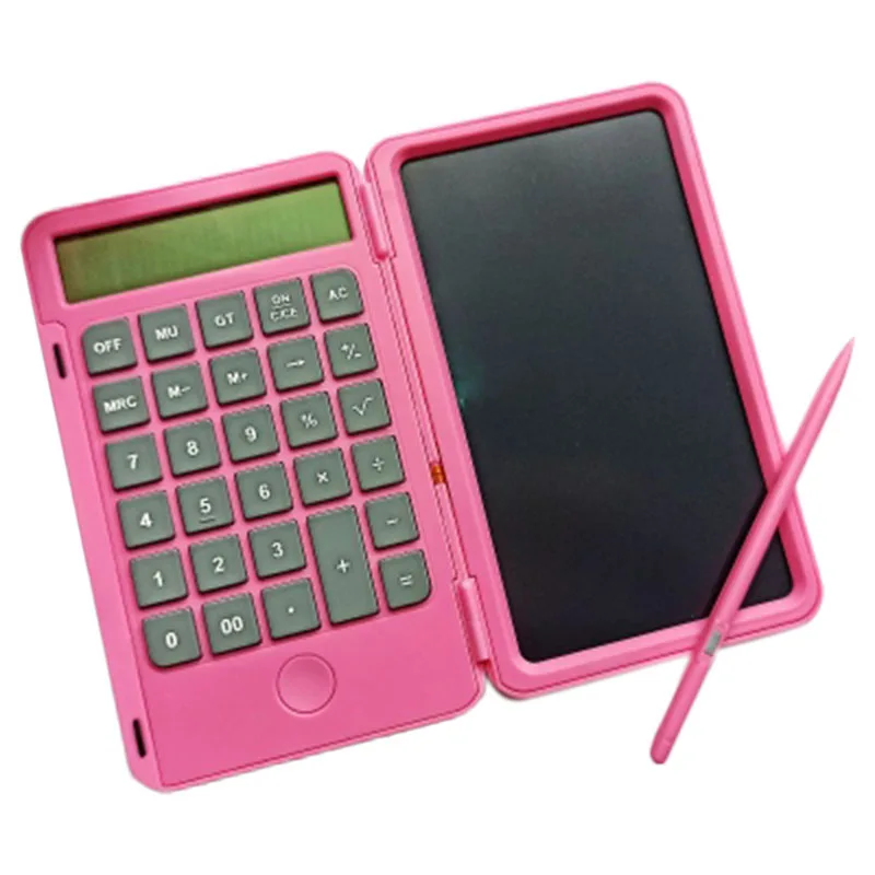 

Calculator Writing Tablet Portable Smart LCD image Handwriting Pad Board Drawing Tablet Paperless with Rechargeable