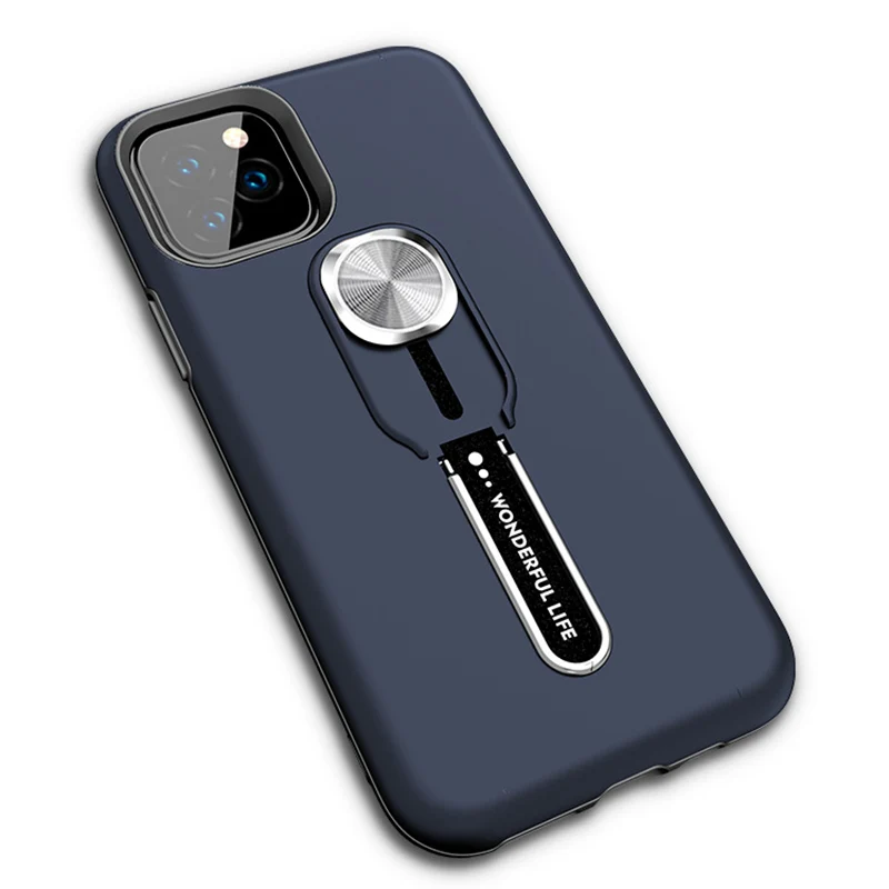 Гибридный чехол-подставка для iPhone 11 Pro Max защитный с откидной крышкой XS XR X 6 7 8 Plus |