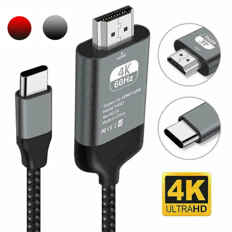 Кабель типа C к HDMI для samsung Note 10 9 8 S10 S9 S8 Plus 4K MHL type AV ТВ кабель адаптер | Электроника