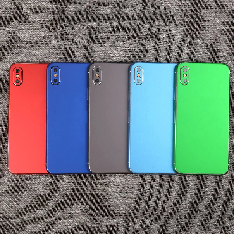 Роскошные яркие наклейки на мобильный телефон для iPhone 7 6 S 8 Plus 5 задняя защитная