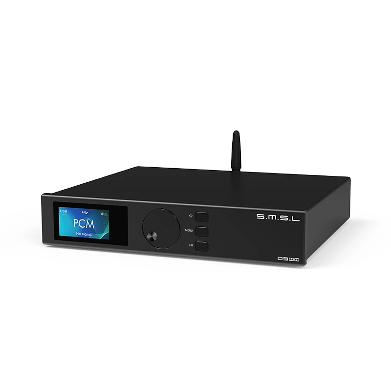 SMSL D300 HIFI декодер ROHM BD34301EKV Bluetooth 5 0 DSD512 PCM 768 кГц/32 бит DAC LDAC aptX HD |