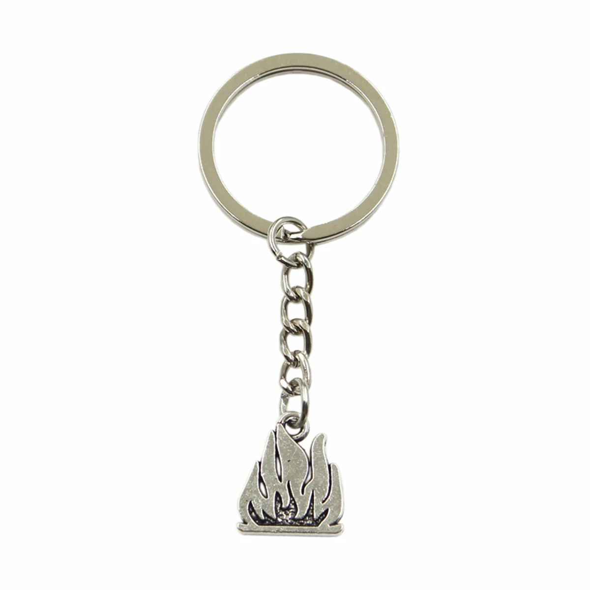 Заводская цена бриллиантовое кольцо для ключей металлическая цепь серебряный