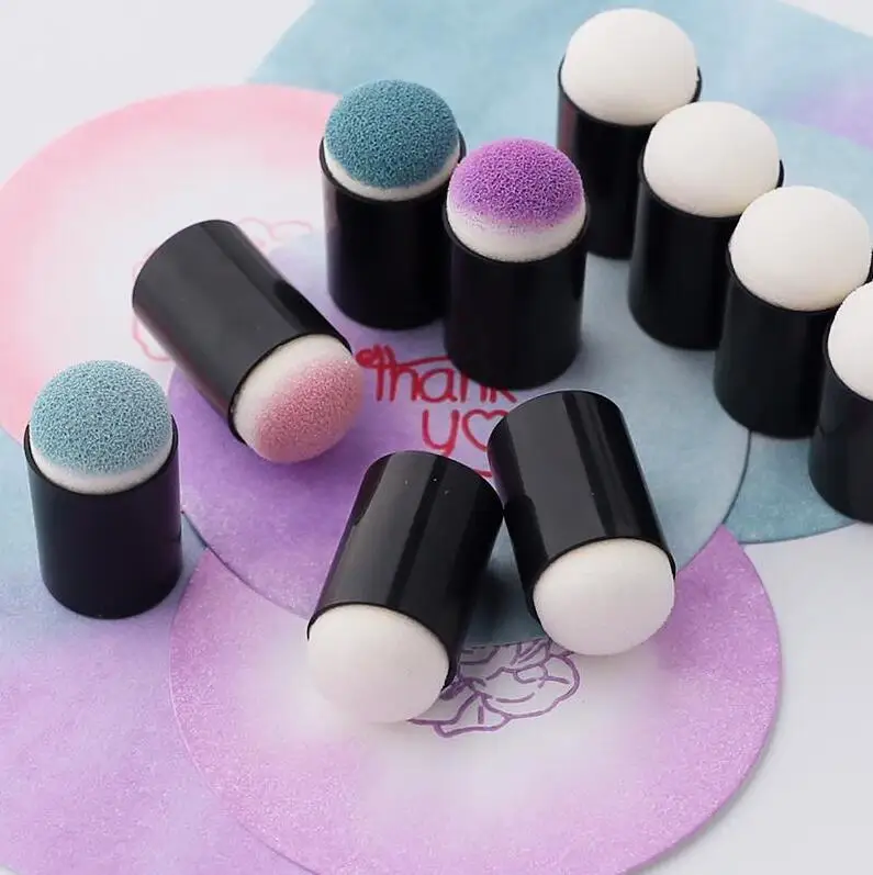 5 шт./лот Губка палец кисточки пены краска для рисования пальцем ing ремесло набор