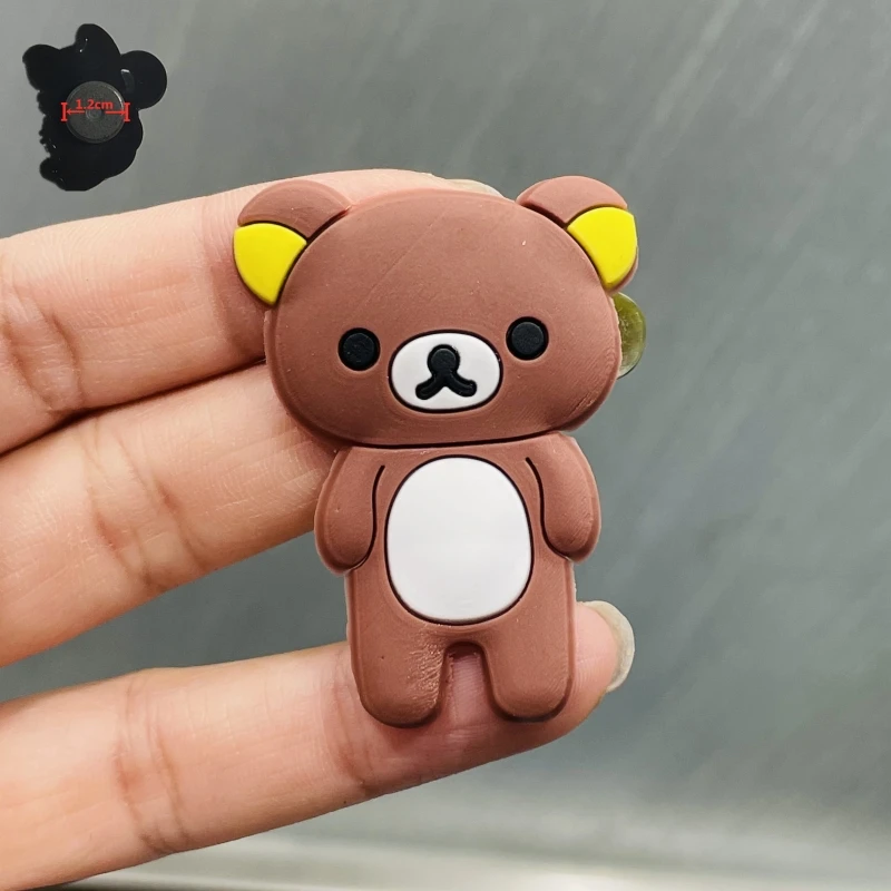 8 шт. ПВХ известный мультфильм магнитный стикер для холодильника Япония Аниме