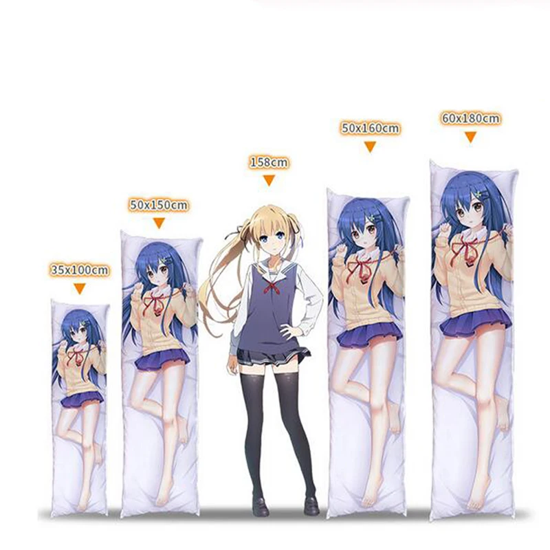 

2021-May Update Japanese Anime Kantai Collection KanColle Otaku Dakimakura Body Pillow case Hugging Pillow Cover Case