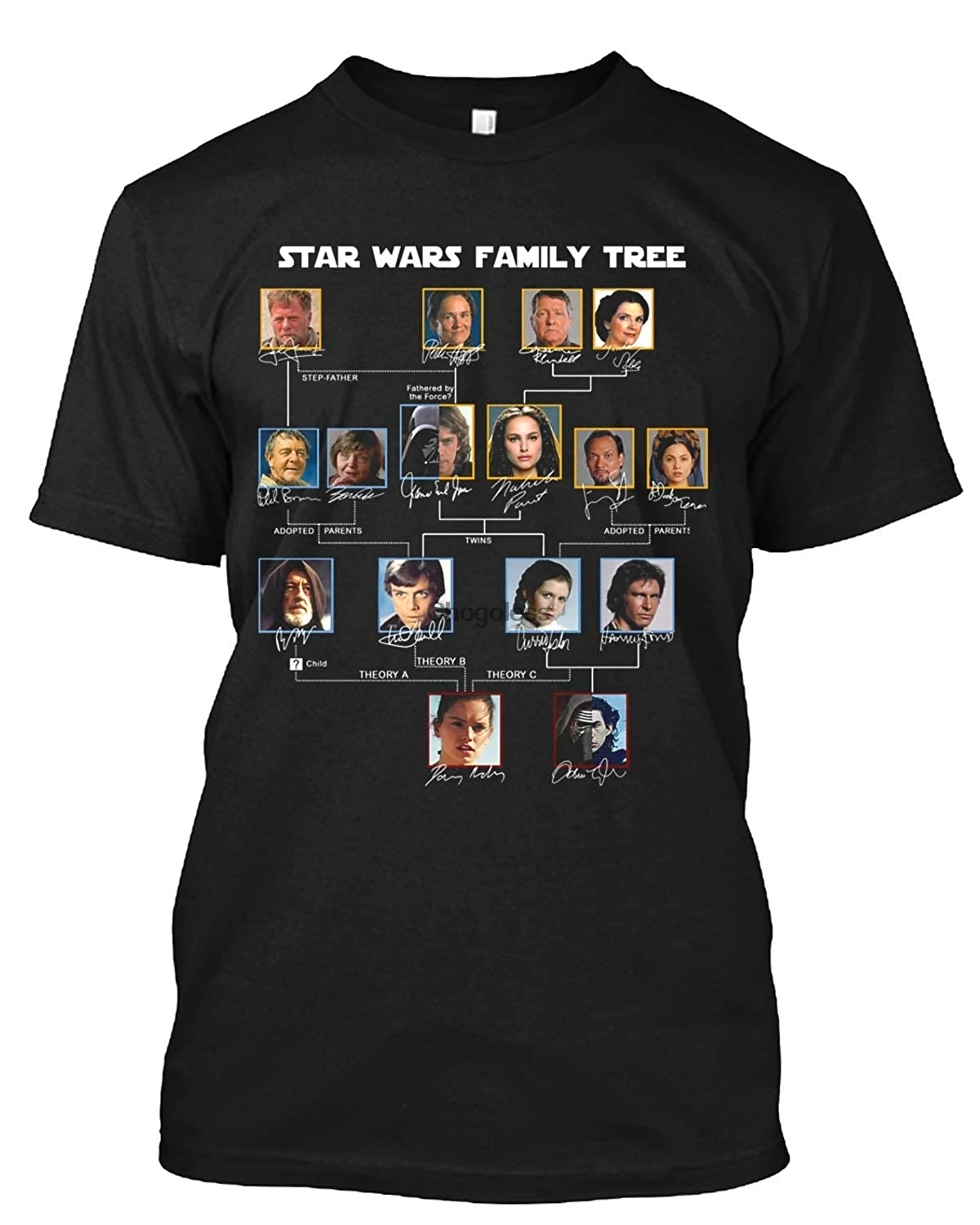 

Star Movies War tee Family Tree All cast Signed Movie Gift Fan tv T Shirt Gift Tee