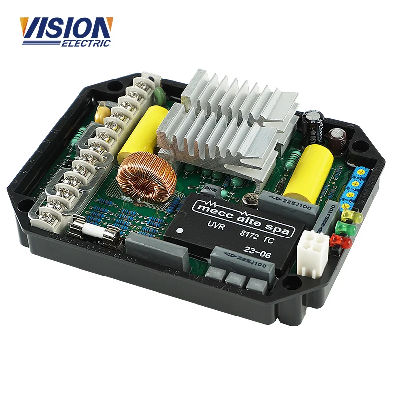Gerador Elétrico Regulador de Tensão Automático Uvr6 Substituir Mecc Alte Avr Uvr6 Peças e acessórios do gerador